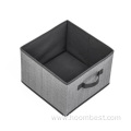 Clothes Organizer Bins with Handle Eco-friendly Cube Box